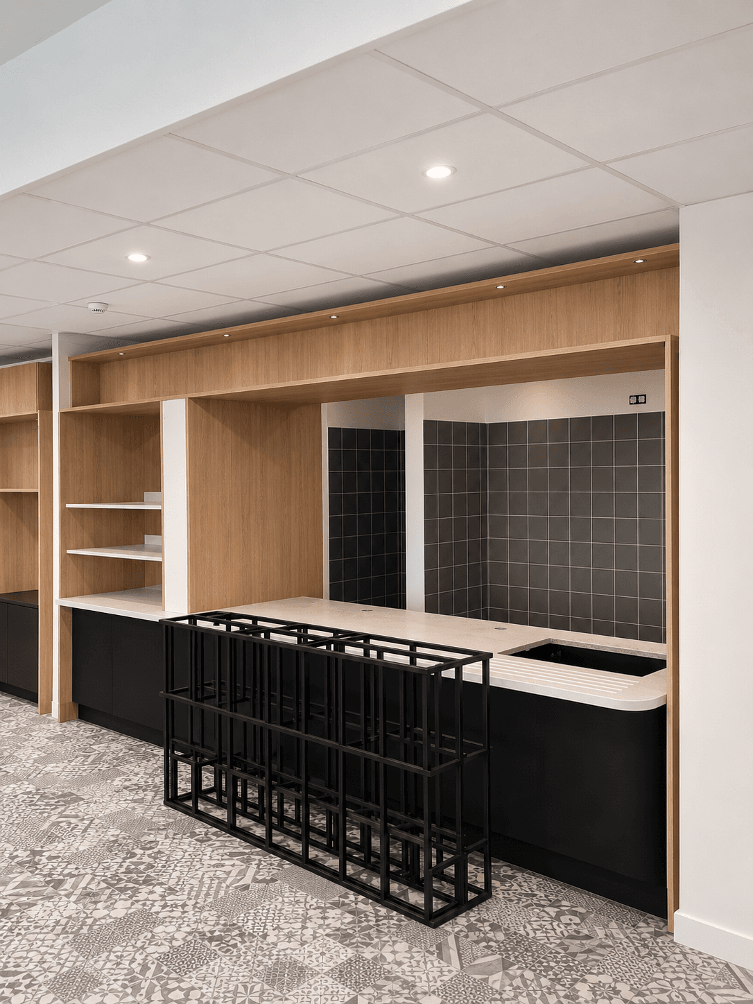 Agencement intérieur réalisé par CDS — Hôtel — Bessan
