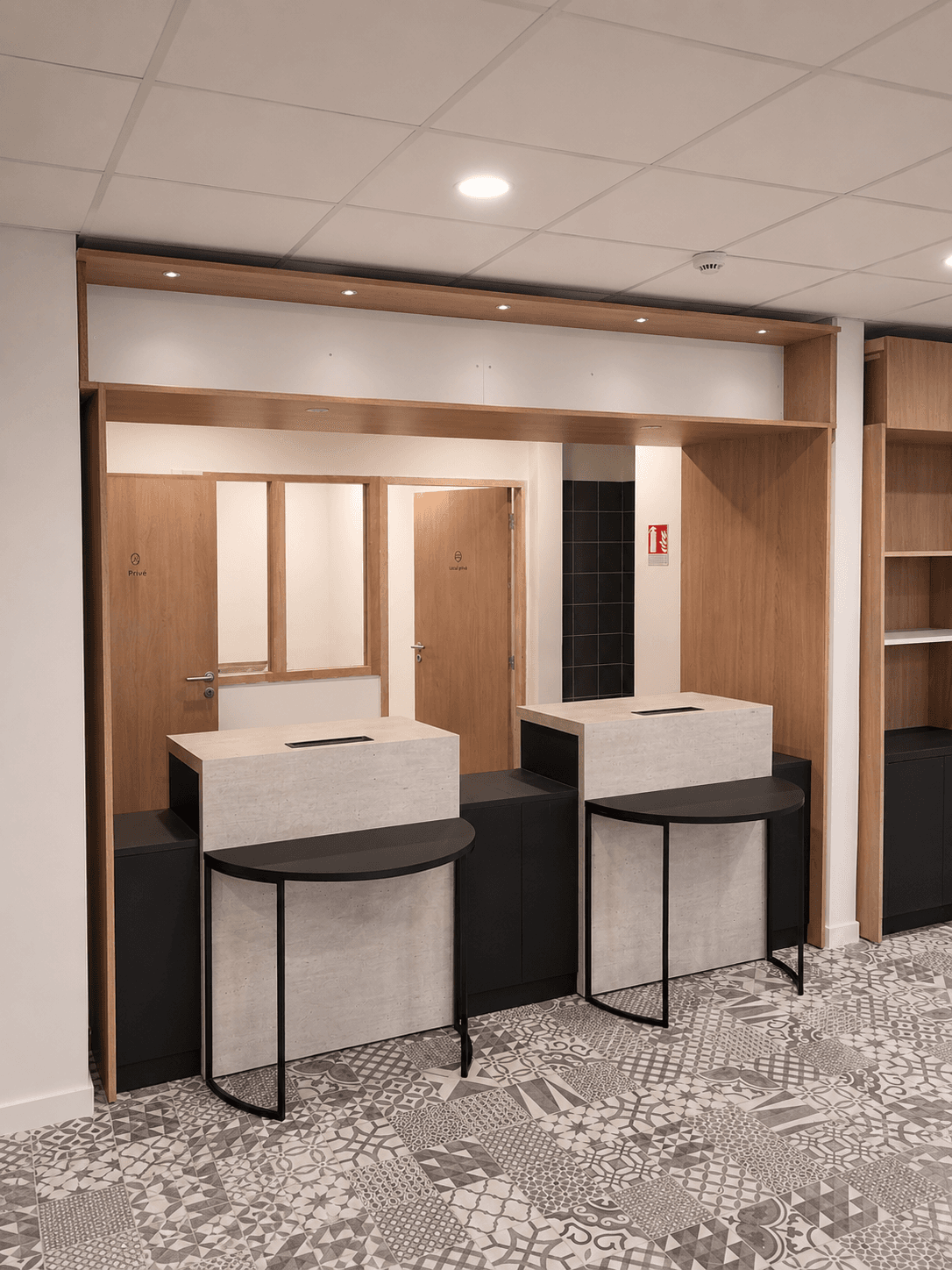 Agencement intérieur réalisé par CDS — Hôtel — Bessan