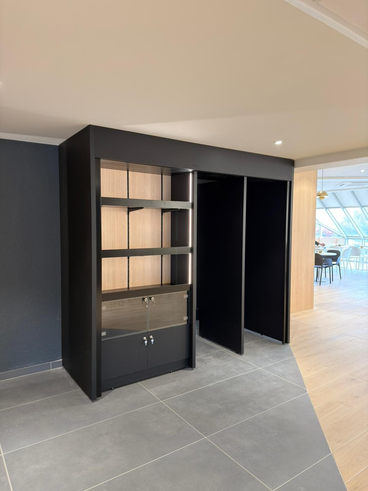 Agencement intérieur réalisé par CDS — Hôtel - Bessan