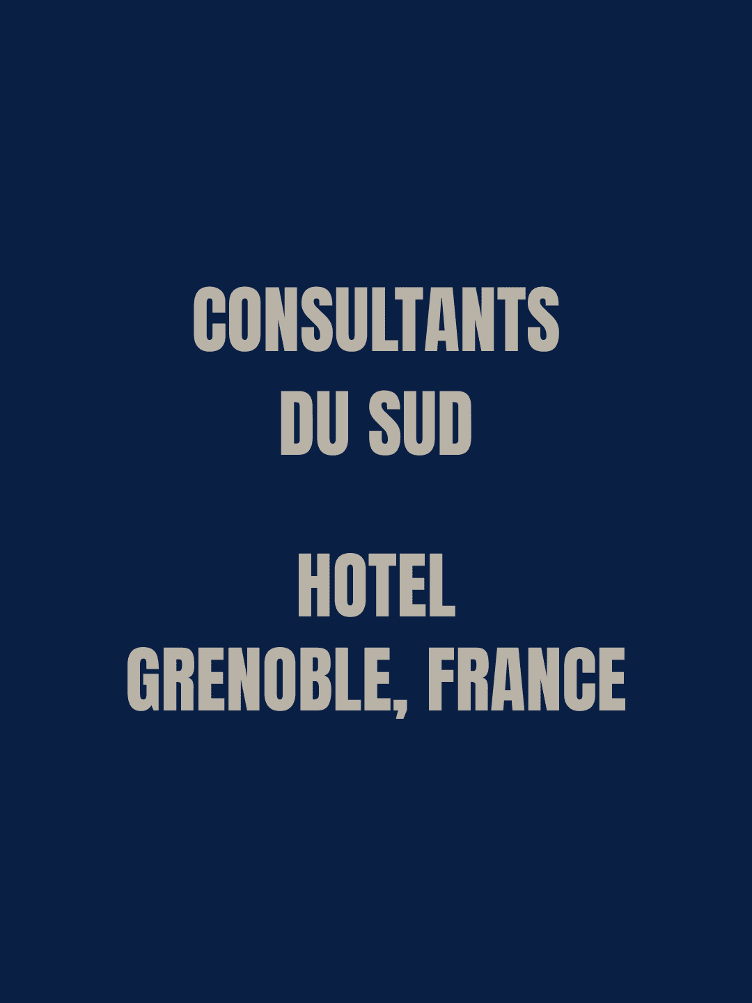 Agencement intérieur réalisé par CDS — Hôtel — Grenoble