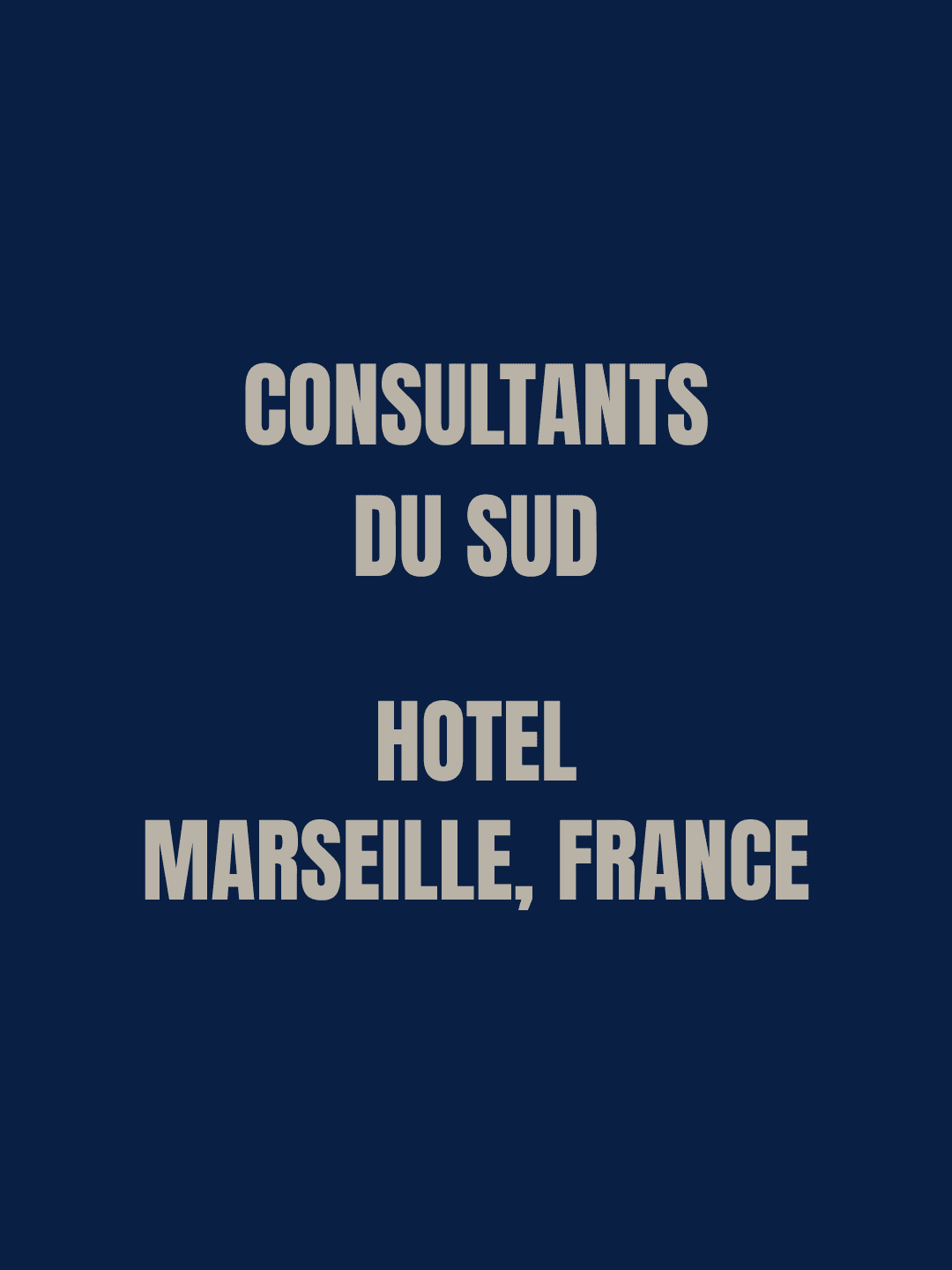 Agencement intérieur réalisé par CDS — Hôtel — Marseille